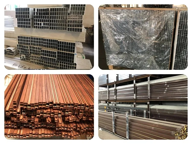 Transfer Wood Grain Aluminum Profiles for Aluminum Windows